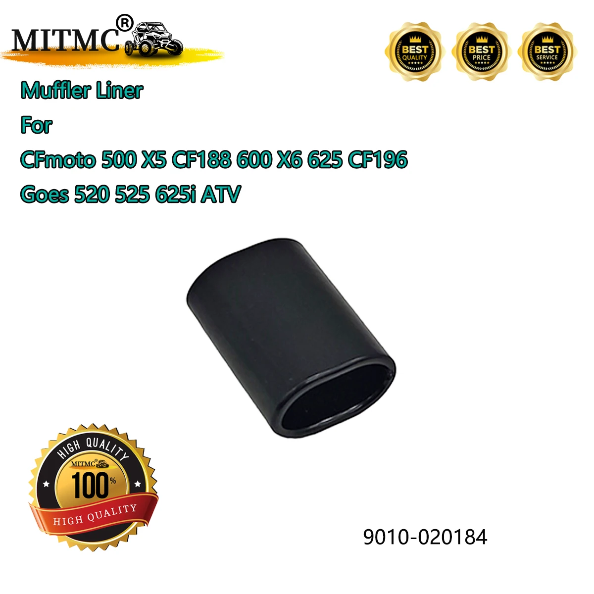 

Muffler Liner For CF 500 X5 CF188 600 X6 625 CF196 Goes 520 525 625i ATV 9010-020184