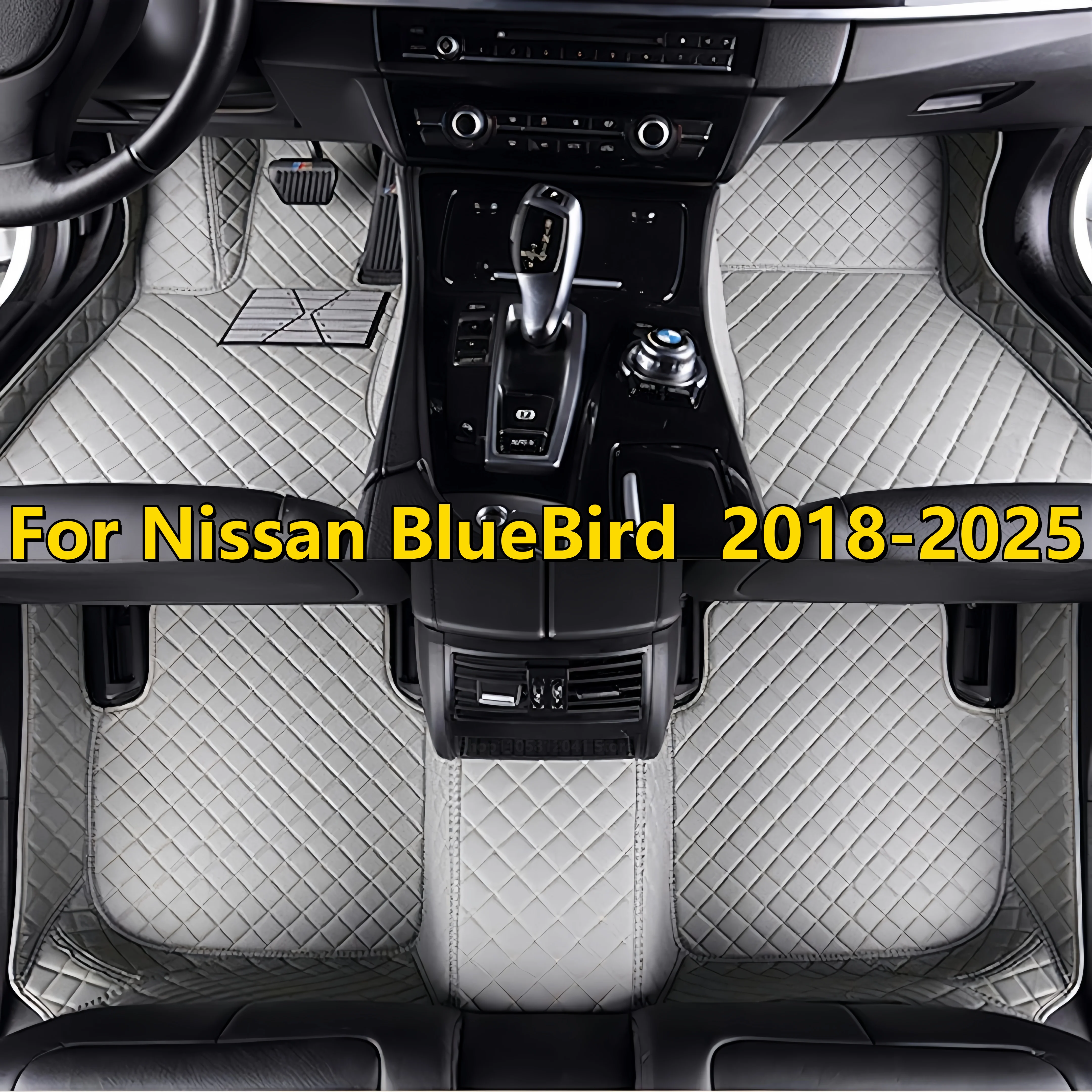 Car Floor Mats For Nissan BlueBird 2018 2019 2020 2021 2022 2023 2024 2025 Car Floor Mats For Men Women Car Accessories