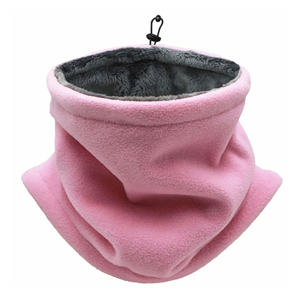 Зимний теплый плюшевый флисовый шарф для девочек, детские гетры для девочек, женский шарф с воротником, глушитель, детские шарфы выше 8 лет для девочек