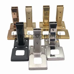 304 Stainless Steel Frameless Glass Clamp For Balustrade Stair Railing Swimming Pool Fence Stainless Glass Spigot