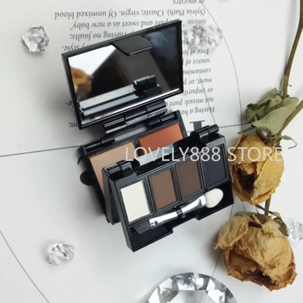 Mistine Blush Eyeshadow Palette Multifunctional All-in-One Palette Mini Folding Makeup Case Portable Beauty Makeup Cosmetics