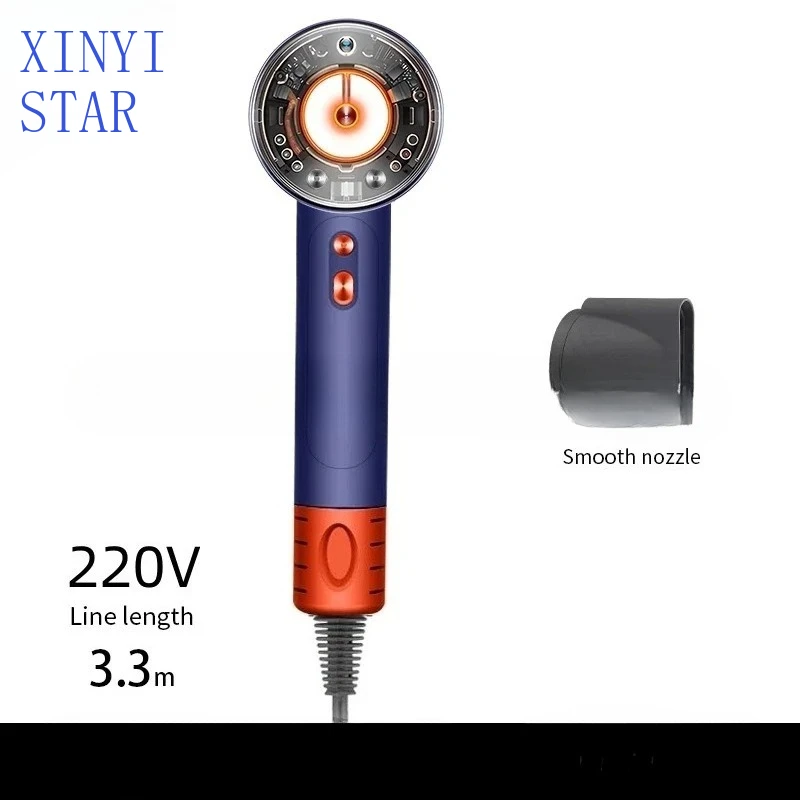 المهنية بلا أوراق مجفف الشعر الأيونات السالبة العناية بالشعر سريعة الجافة المنزل قوية مجفف شعر ثابت 200 مليون أنيون مجفف للنفخ