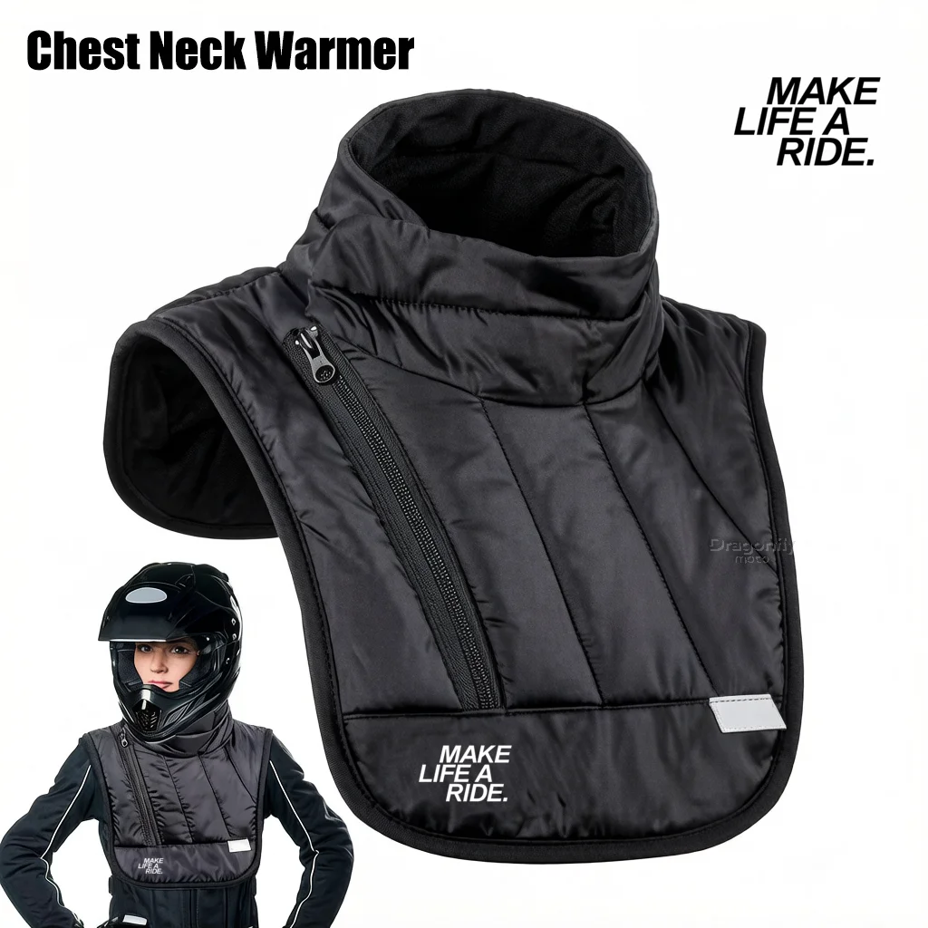 Winter Keeping Warm Neck Scarf For BMW R1200GS R1250GS R 1200GS R1250 GS R 1250 LC ADV Motorcycle Rider Chest Neck Protector