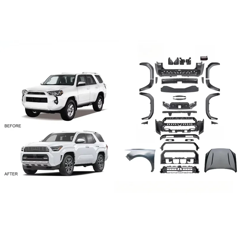 High Quality 4x4 Offroad Full Exterior Body Kit Fit 2010-2014 4Runner Upgrade To 2025 Model SUV Modification Parts