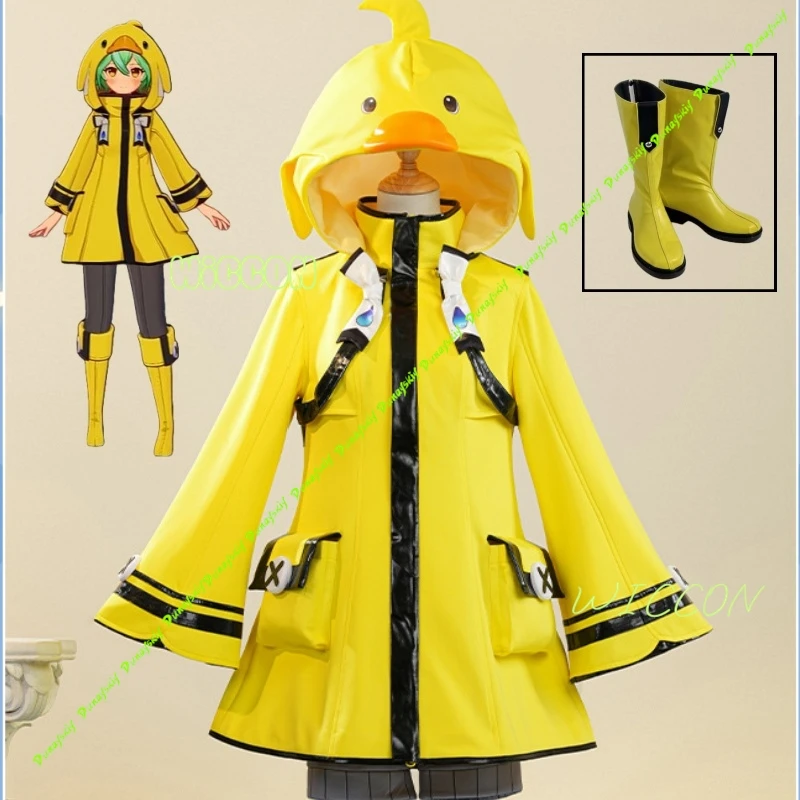 

Genshin Impact Miliastra Wonderland Little Duck Cosplay Costume Shoe Authentic Game Replica Anime Outfit Christmas Party