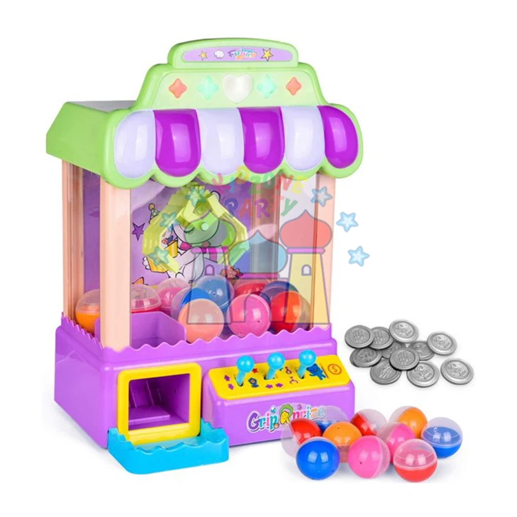 

STLF Wholesale Fun Little Toys Claw Machine with Light and Sounds Miniature Toy Grabber for Kids Birthday Gifts