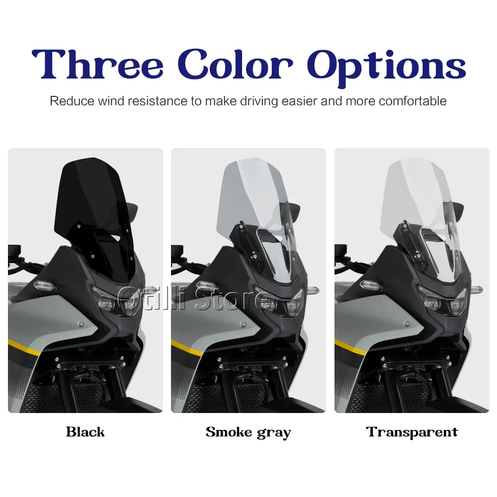 New Motorcycle Windshield Front Fairing Accessories Wind Deflector XL750 TRANSALP Windscreen For Honda XL 750 Transalp 2025 2026