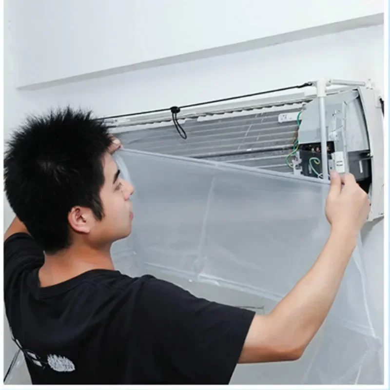 Air Conditioner Cleaning Cover Wall-mounted Air Conditioning Dust Clean Tool Professional Air Conditioning Cleaning Cover