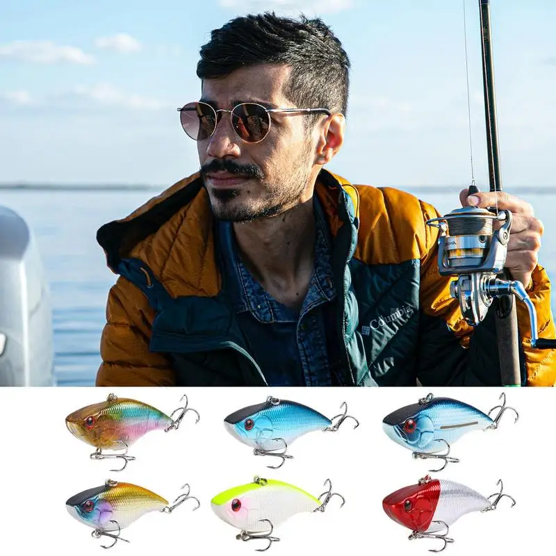 Fishing Lures Bass And 3D Eyes Fishing Lures And Slow Sinking Freshwater And Saltwater Fishing Attractant For Fishing