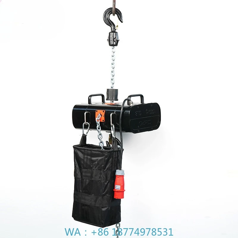 

Цепная таль с грузоподъемностью 1-2 тонны, 380 В, оборудование для сценического подъема производителя, алюминиевый сплав, новый электрический