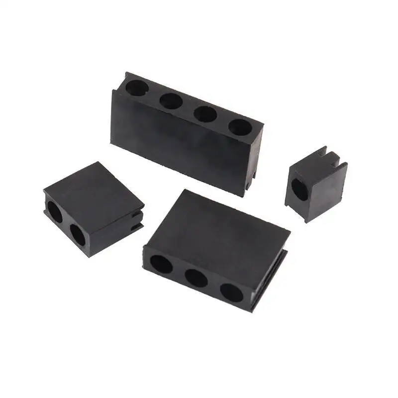 50 Stück 3mm LED-Anzeigeleuchtensockel Ein Zwei Drei Vier Einzel- Doppel-Loch Feste Lampenperle Leuchtdiode PCB-Signal F3 – Detail 5