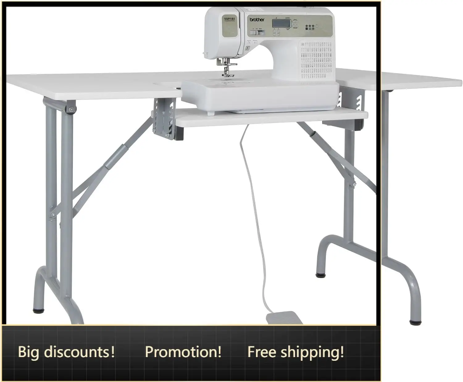 Folding Multipurpose Sewing Table - 47.5