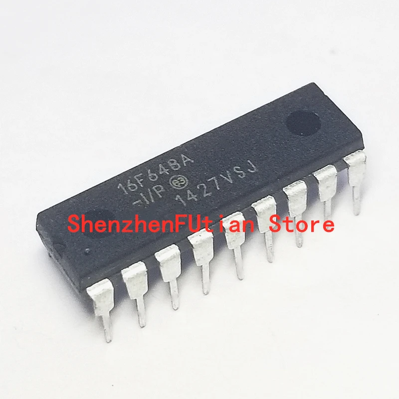 1pcs/lot PIC16F648A-I/P DIP-18 PIC16F648A DIP18 16F648A-I/P 16F648A