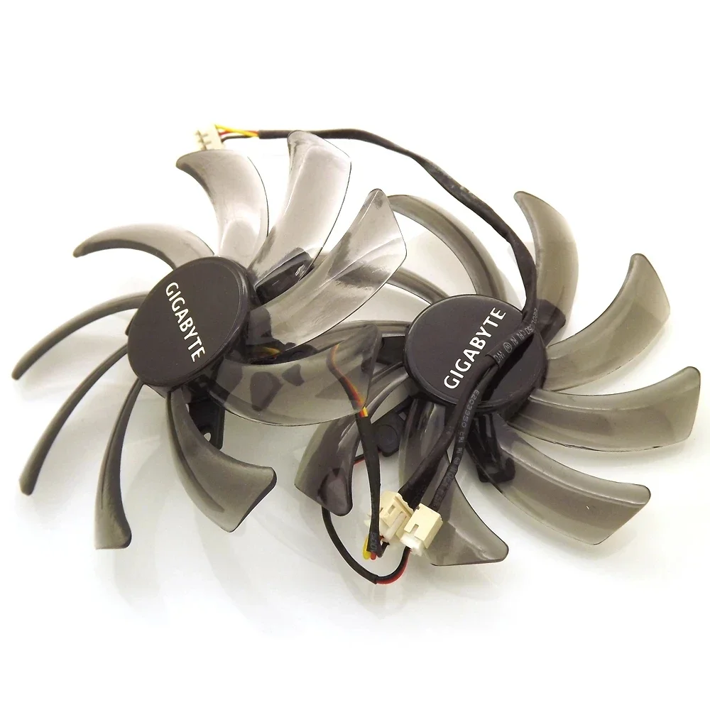 

T129215SM 95mm DC12V 3Pin 3Wire 0.25A VGA Fan For Gigabyte GVN550WF2 N56GOC R667D3 R777OC Graphics Card Cooling Fan