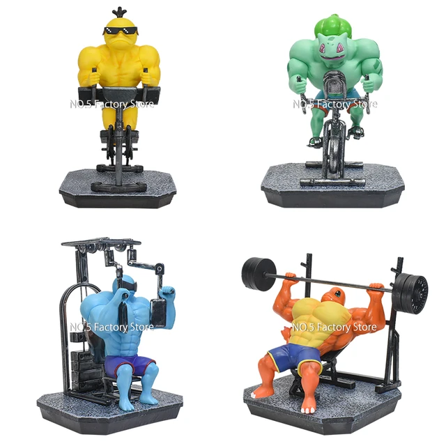 New Anime Pokemon Muscle Charmander Bulbasaur Squirtle 