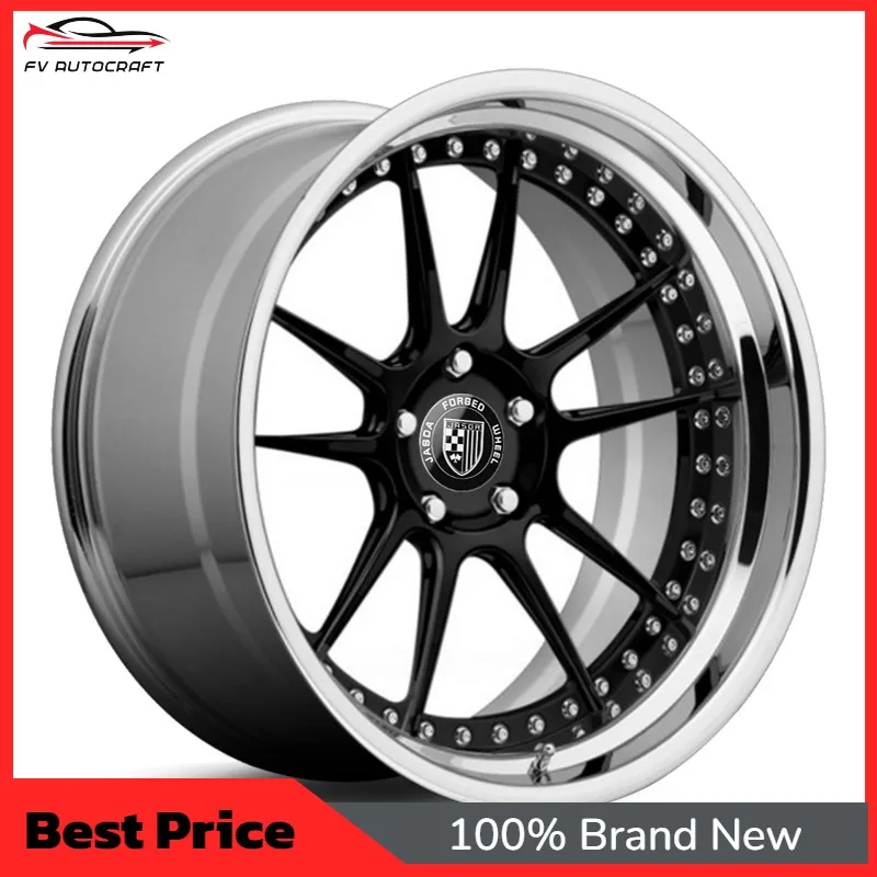 【2026】Custom 2 Piece Forged Wheel Rim Forged Aluminum Wheel With Deep Lip 5x112 5x120
