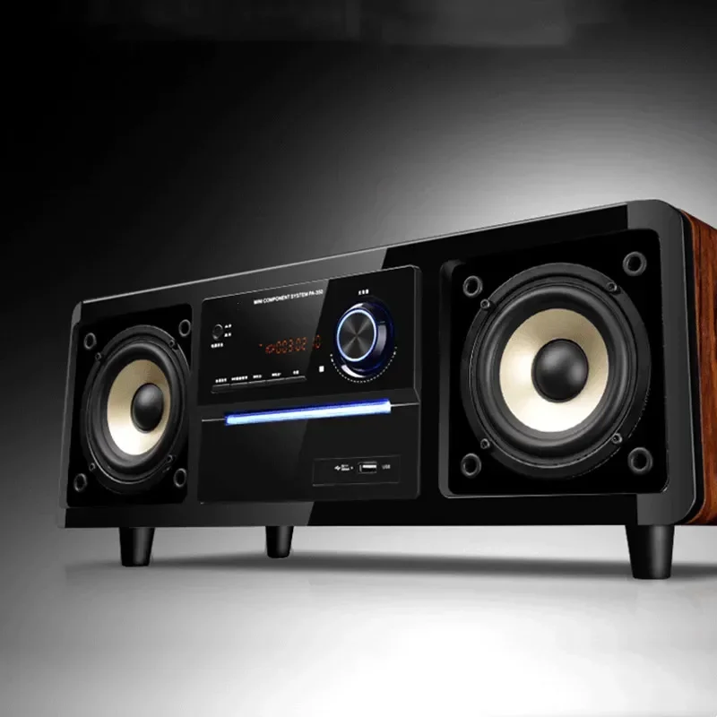 

Desktop Integrated DVD/CD Unit with Bluetooth Bedroom Radio Speaker