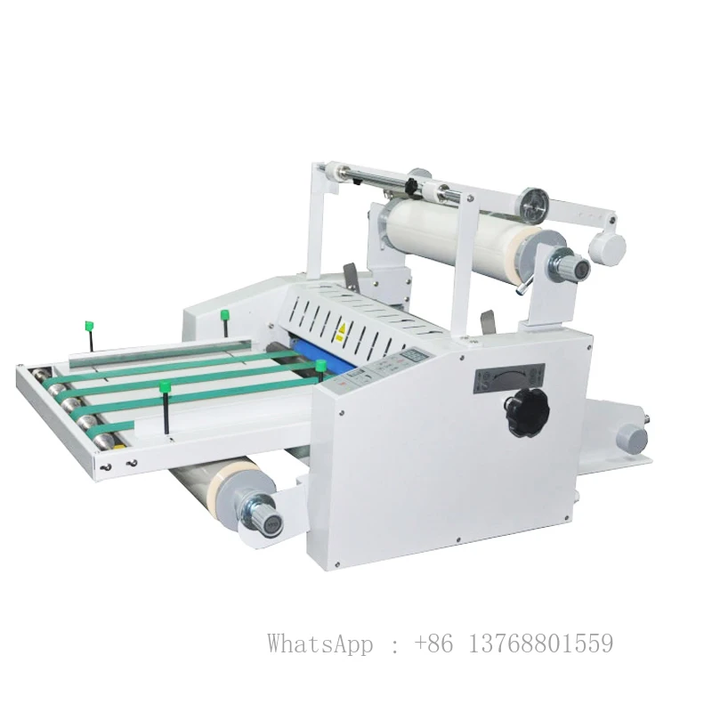 Steel Roll Laminating Machine Hot Laminating Cold Laminating machine belt peritoneal laminator Anti-curling Automatic take-up