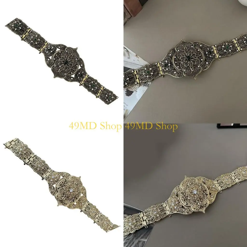 49md-elegant-antique-waist-chain-body-jewelry-decorative-waist-sash-with-retro-crystal-design-for-weddings-and-engagements