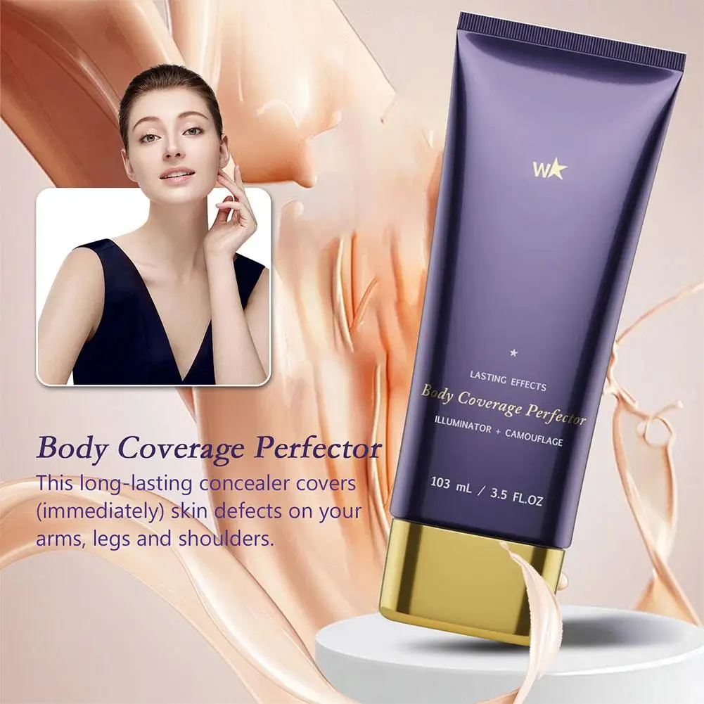 Beauty Body Coverage Perfector–Waterproof Leg & Body Makeup-Concealer For Scars, Spots, Veins, Tattoos and More Blend Cosmetics
