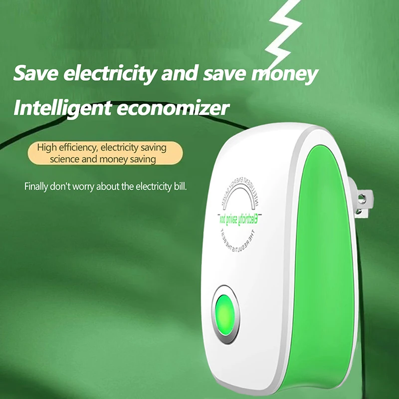 1PC US/EU Plug Electric Energy Saver Home Electricity Reducer Electric Saving Box High Efficiency Energy Saving Device Tool