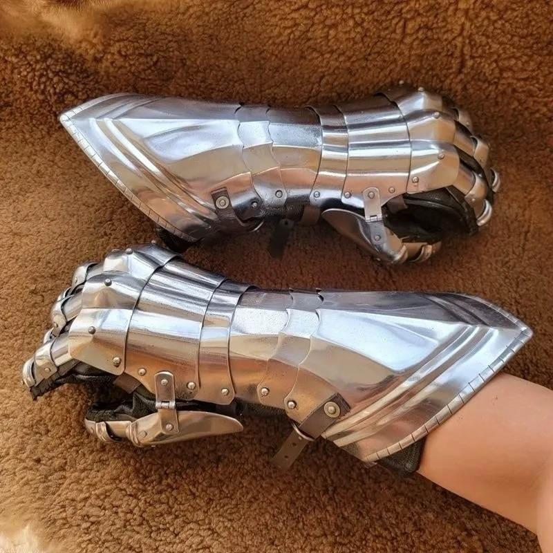 Wrist bracelet, finger guard, plate armor, wearable iron hand, others