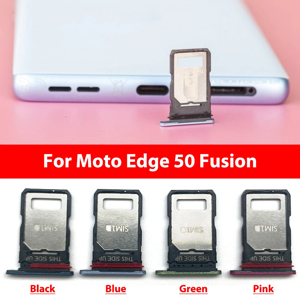 Tarjeta SIM Dual para Moto E15 Edge 40 Pro Edge 50 Fusion G15, Ranura para Tarjeta SIM, Soporte para Tarjeta SIM, Lector de Tarjeta SIM, Piezas de Repuesto