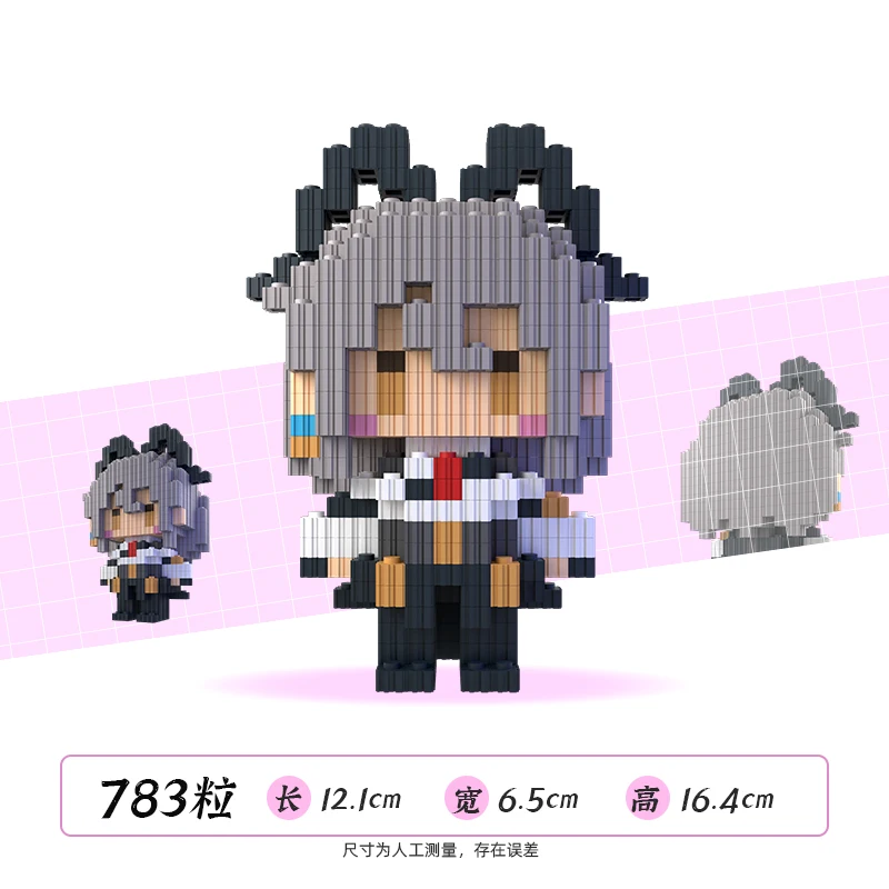 

Anime Phoebe The Shorekeeper Jinhsi Verina Zani Wuthering Waves Cosplay Assembled Toys Piece Together Figurine Model Ornament