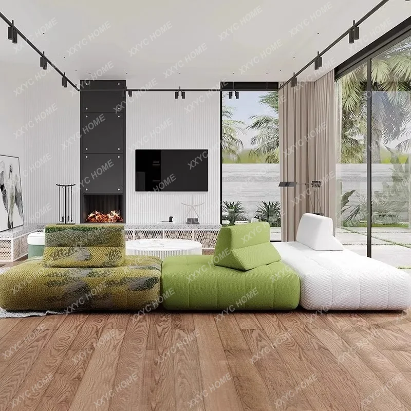 X40 Fabric Large Apartment Module Combination Simple Casual Tofu Block Constellation Sofa