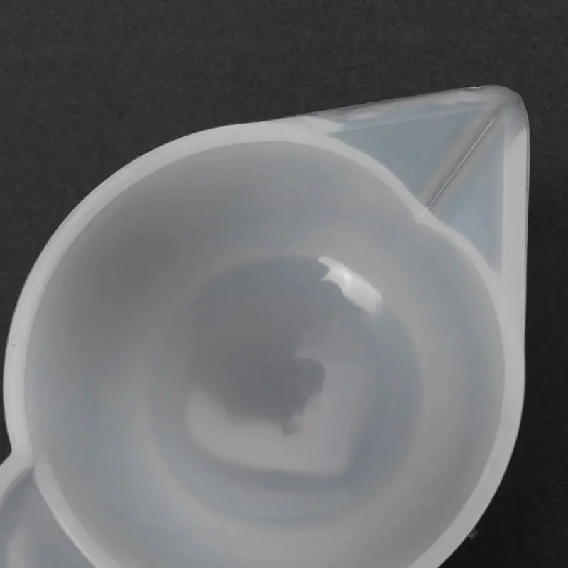 Moule distributeur de tasse en cristal de silicone, tasse à mesurer Xy, décoration de gâteau au pudding, pendentif, étiquettes à bagages, élection, bricolage, boucles d'oreilles, 5 pièces