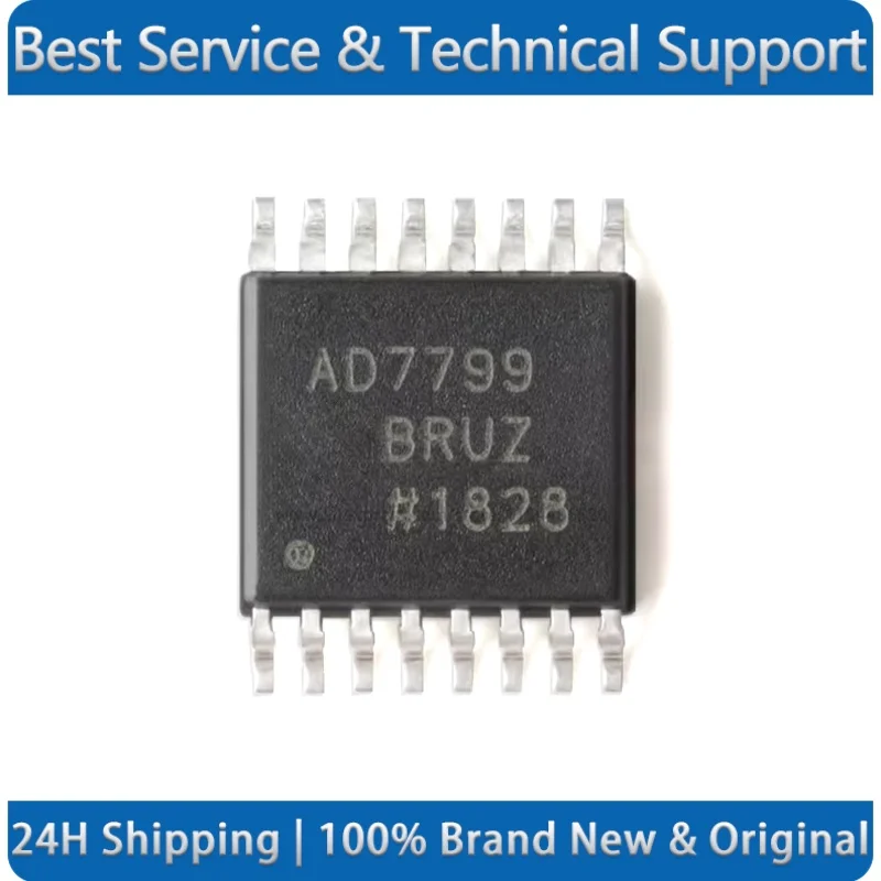 AD7799BRUZ-REEL TSSOP-16 Analog to Digital Converters Chip New Original