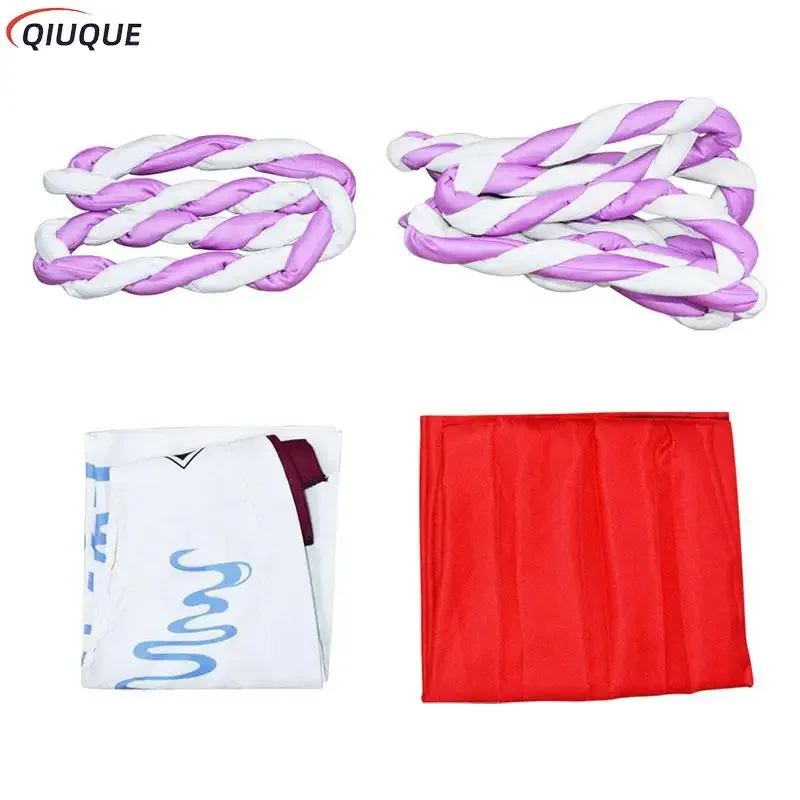 Kostum Cosplay Anime Yamato Wig Hiasan Kepala Wanita Kimono Horn Seragam Pesta Karnaval Halloween Pakaian Setelan Ir;l5