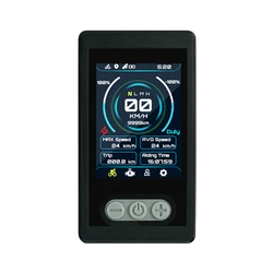Ebike Display Flipsky Ebike TFT Color Disply V2.0 Advanced Display with GPS Function IP65 Waterproof for Ebike
