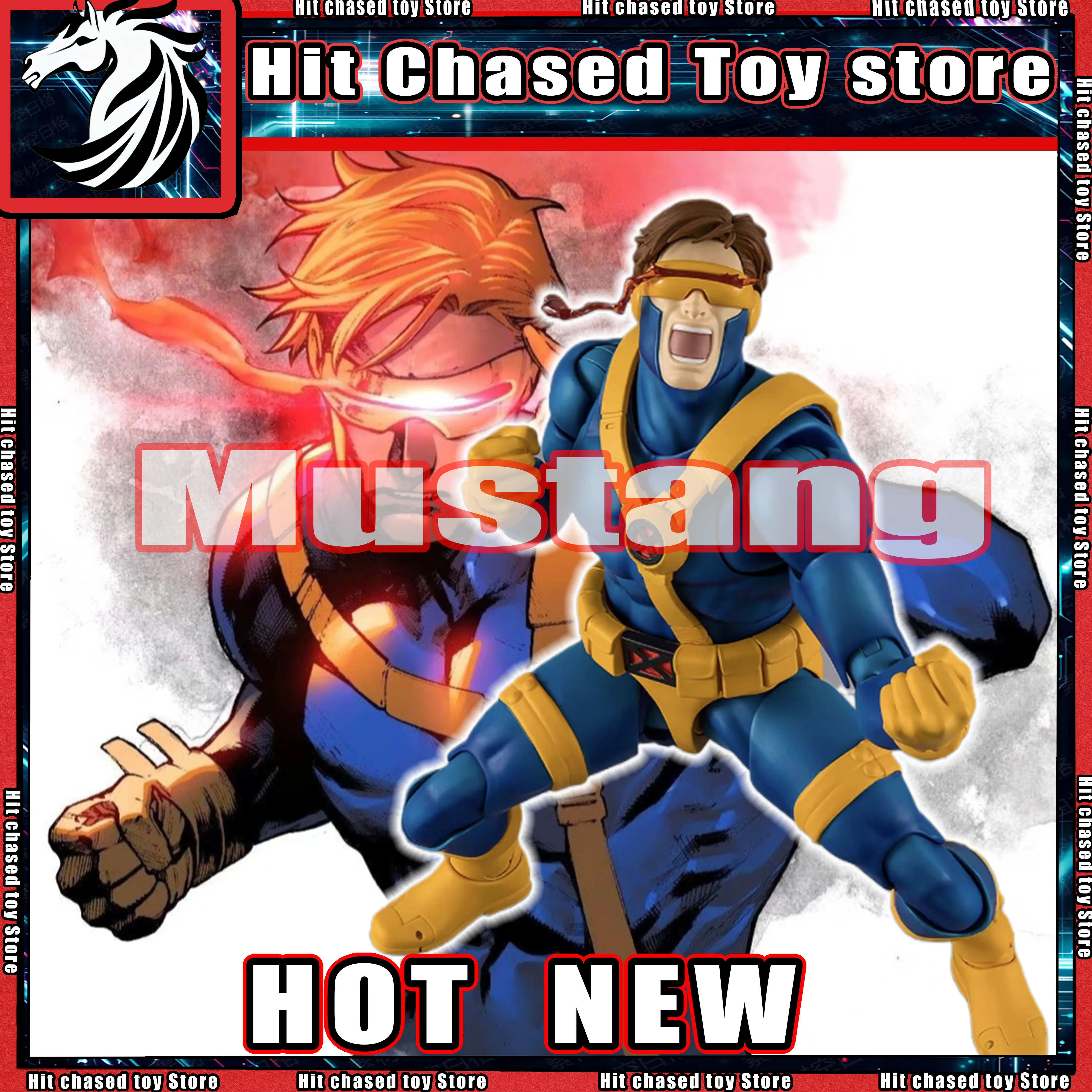 

Новые популярные аниме-фигурки Mustang Toyz: MT01 Циклоп Скотт Семмерс (X-Men), коллекционные фигурки-игрушки