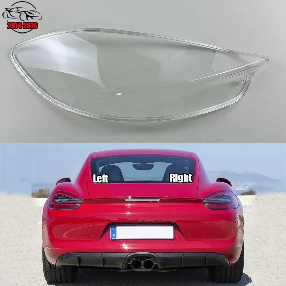 

For Porsche 981 GTS Cayman GTS Boxster GTS 2014 2015 2016 Car Rear Taillight Shell Brake Lights Shell Replace Auto Rear Shell