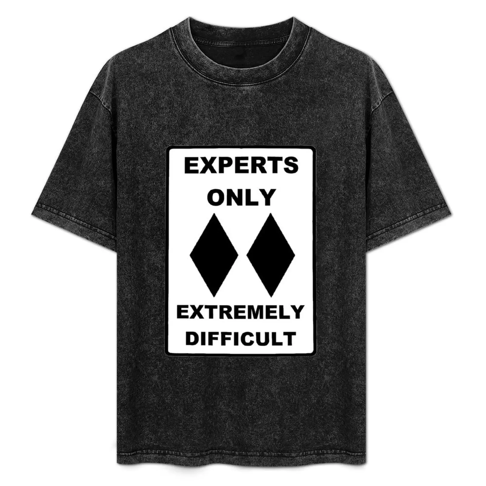 Double Black Diamond 2 T-Shirt Street Art Print Tee Shirt