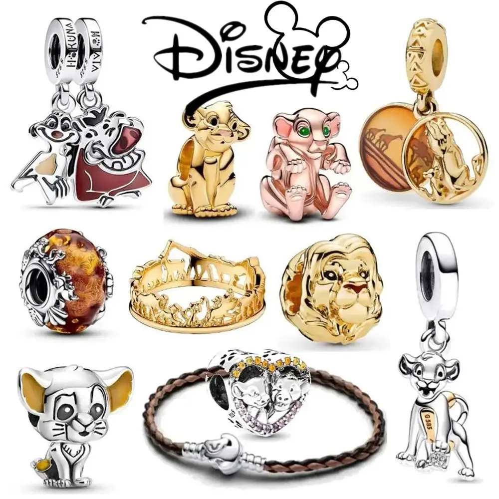 2024 Disney Winnie the Pooh Charm stainless steel women's jewelry Beads Suitable For Original Pandora 925 Charm Bracelet jewelry