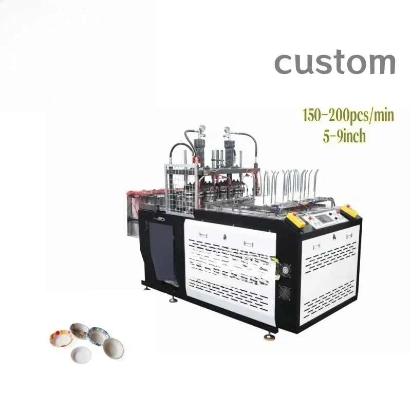 Professional Manufacturer's High-Speed 150-200pcs/min Paper Folding Machine New Used 4 Work Station for Plate Forming Machine