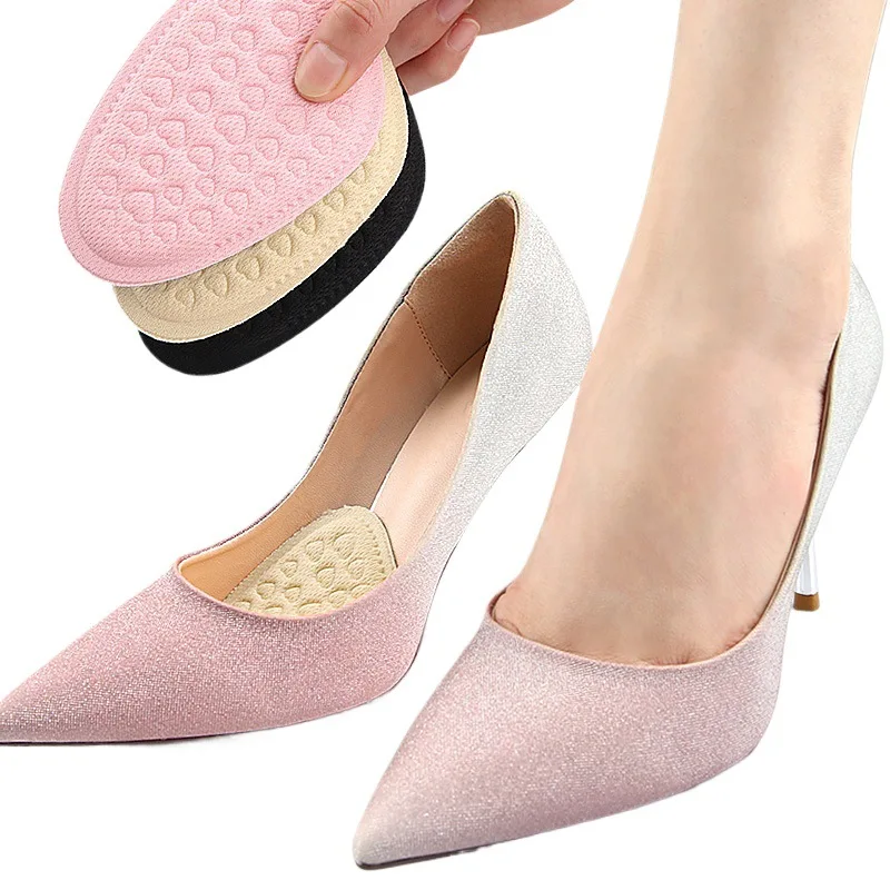 وسادة أمامية إسفنجية ناعمة وقابلة للتنفس ومضادة للانزلاق وممتصة للصدمات للتدليك للسيدات ذات الكعب العالي #6