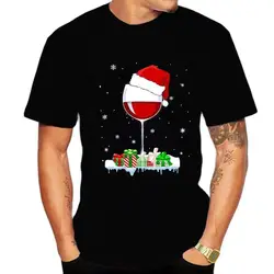 Funny Christmas Wine Glasses Print Men's T Shirt New Year Party X'mas Clothing Casual O-neck Short Sleeve Tops Fashion Loose Tee