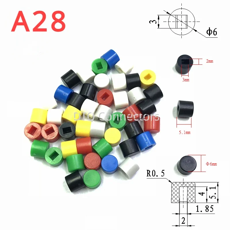 100Pcs A28 Tactile …