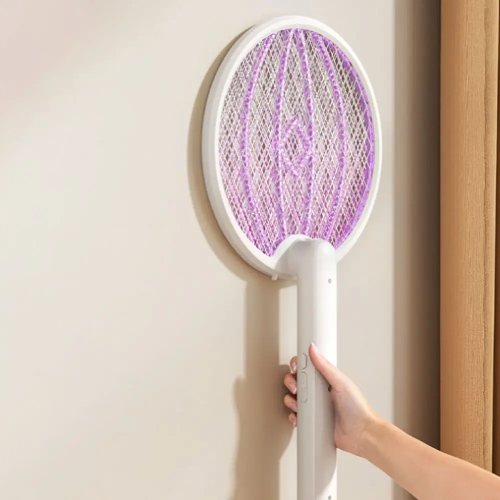

Insect Killer Foldable Electric Mosquito Swatter Rechargeable UV Light Mosquito-killing Swatter Portable Fly Swatter Trap Summer