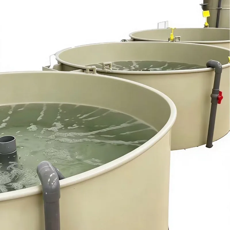 PP aquaculture tank, integrated land-based fish pond, high-density aquaculture PP tank