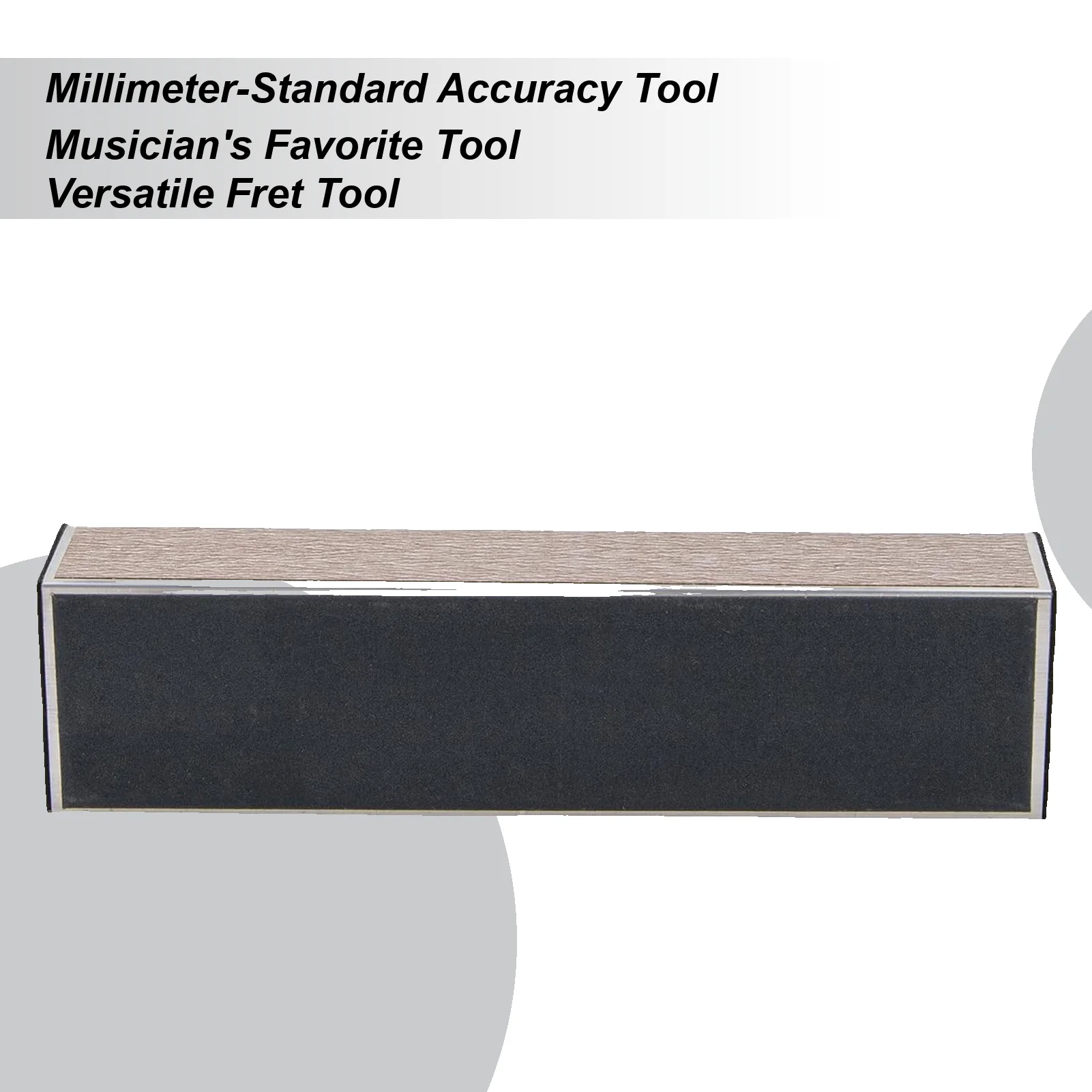 

Fret Leveler Sanding File Leveling Beam Repair Tool Precise Musician Bass Polishing Tool Maintenance Solution For Bassist