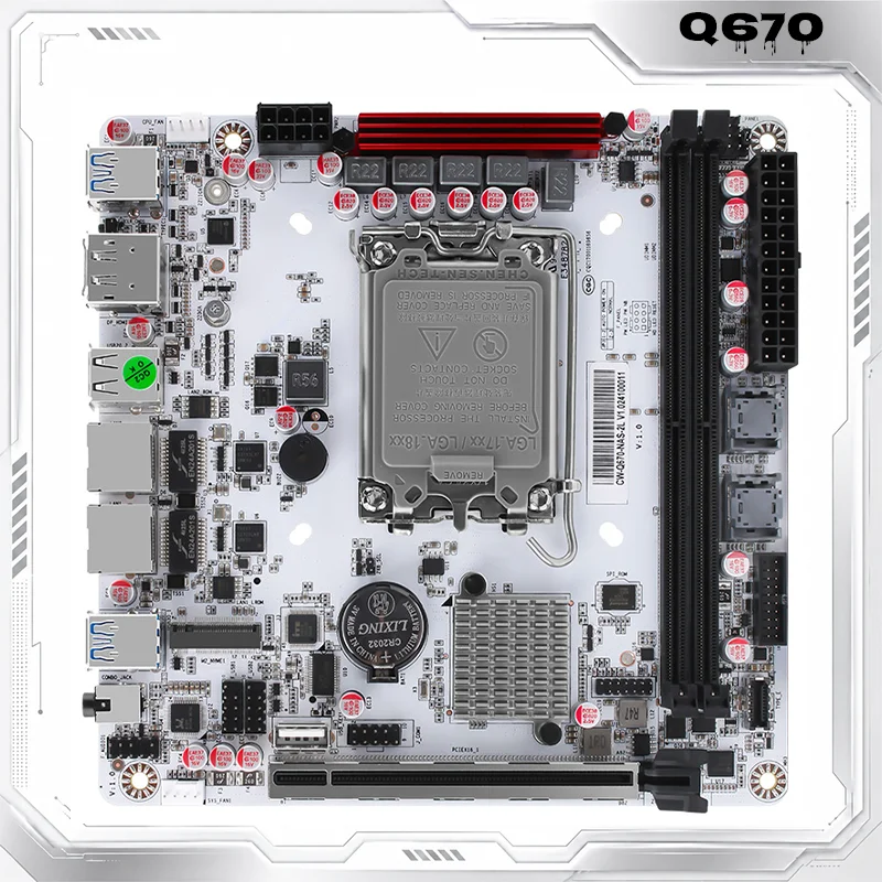 Lga1700 Itx Motherboard Ddr5 - Q670 미니 ITX 마더보드 LGA1700 DDR5