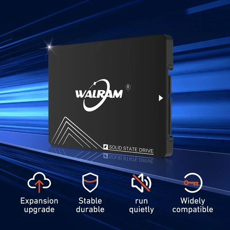 WALRAM 2.5 SATA3 SSD 1TB 하드 디스크 2TB 1TB 512GB 500GB 480GB 256GB 240GB 128GB 120GB SSD 512GB SATA 3 HDD 노트북 데스크탑용