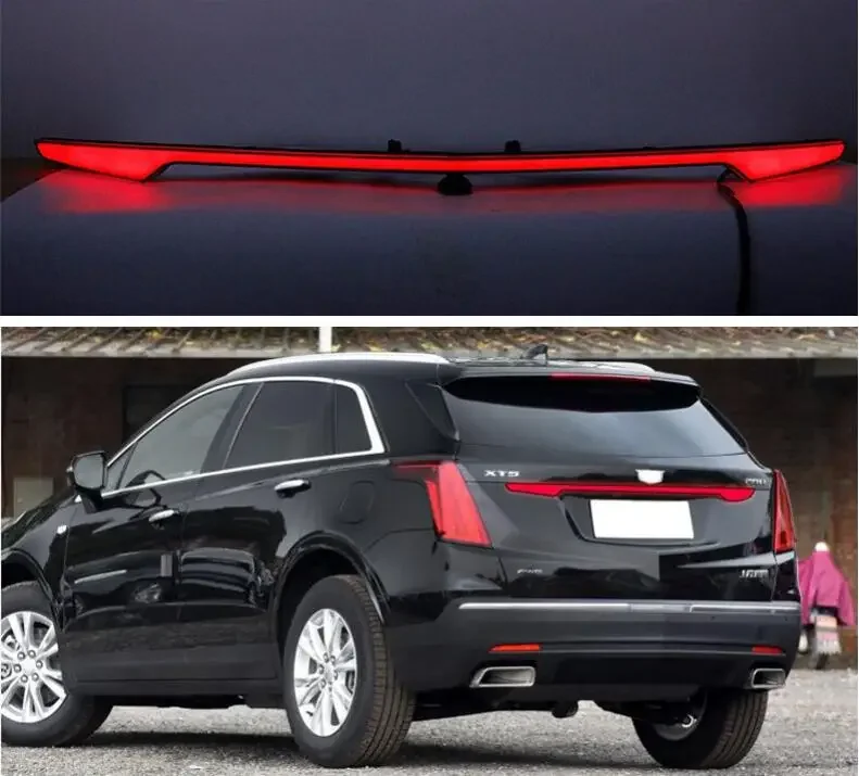 LED Through trunk Tail For Cadillac  XT5 2016 2017 2018 2019 2020 2021 Rear Lamp Streamer Through LED Turn Signal Width Light