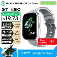 Global Version Black Shark GT Neo Smartwatch 2.02’’ Display Health Monitoring Sport Fitness 7 Days Life IP68 Waterproof