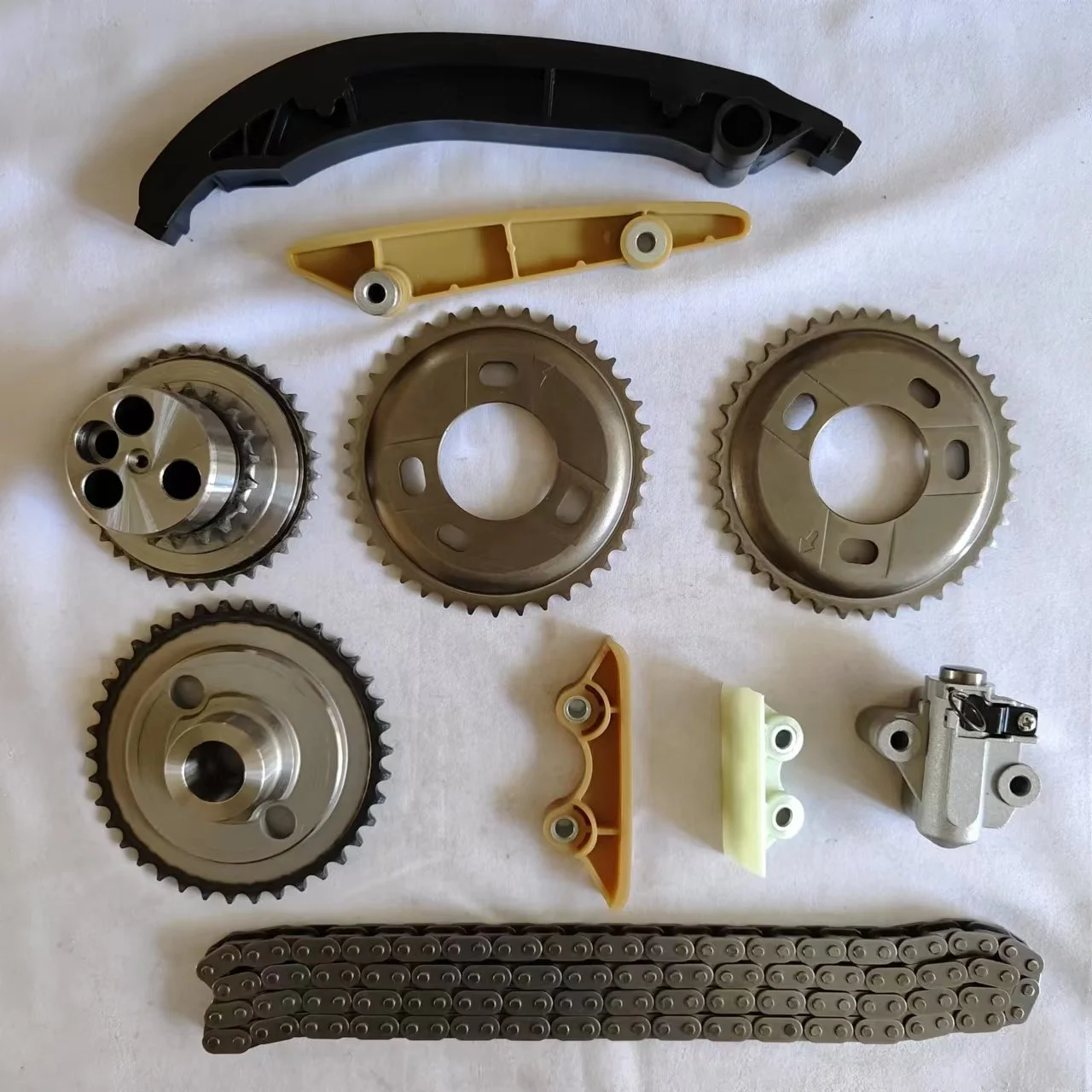 Para Ford 2,2 Kit de cadena de distribución para Ford Transit Ranger 2,2 Mazda Bt50 2,2 P4AT motor Bk3q6268aa 6c1q6k261ac KT-08
