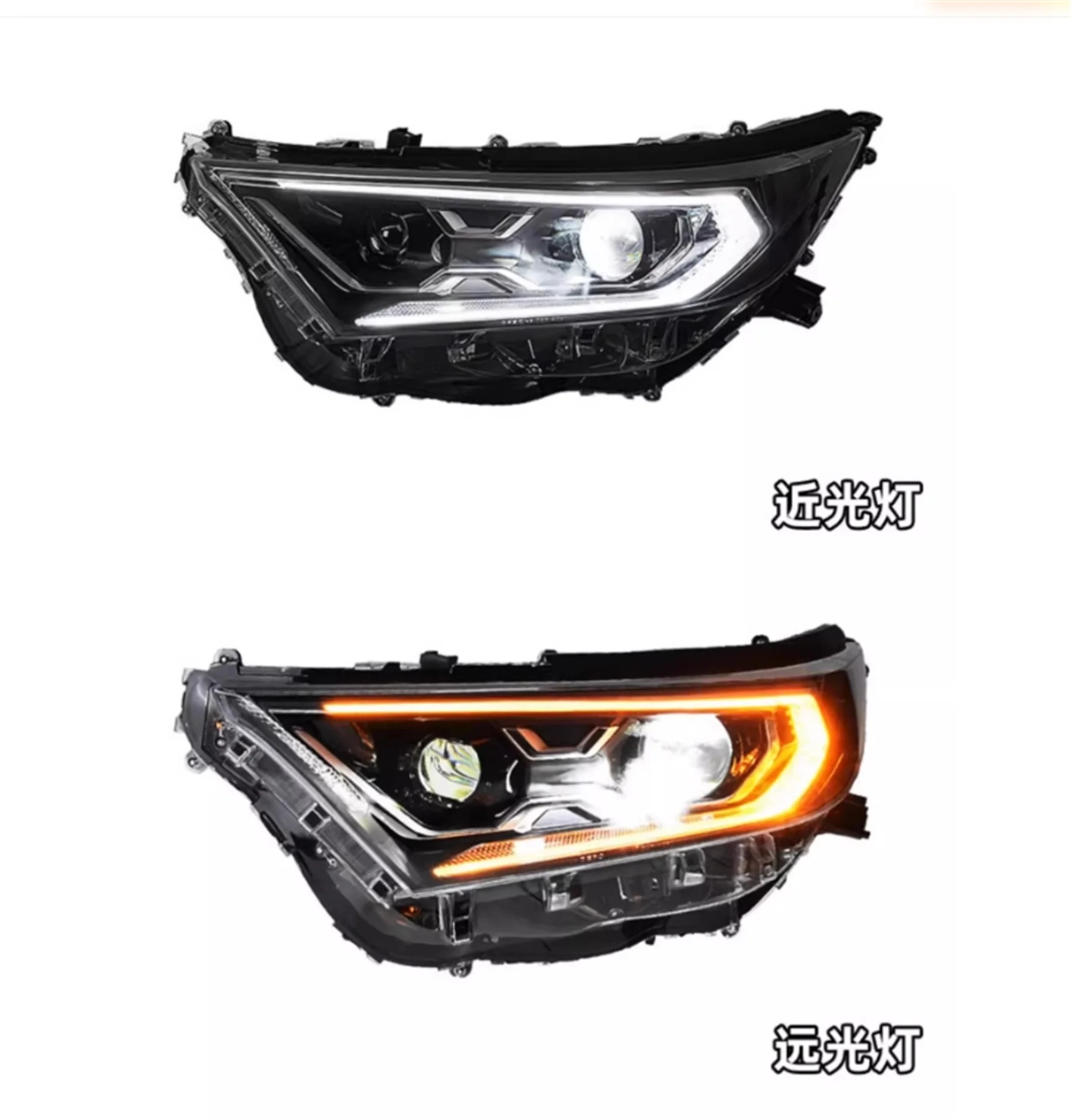 

LED Headlight headlamp for Toyota RAV4 20-23 Daytime Running DRL Turn signal